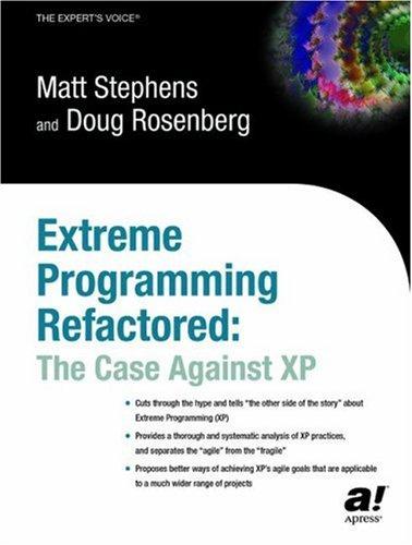 Cover of eXtreme Programming Refactored